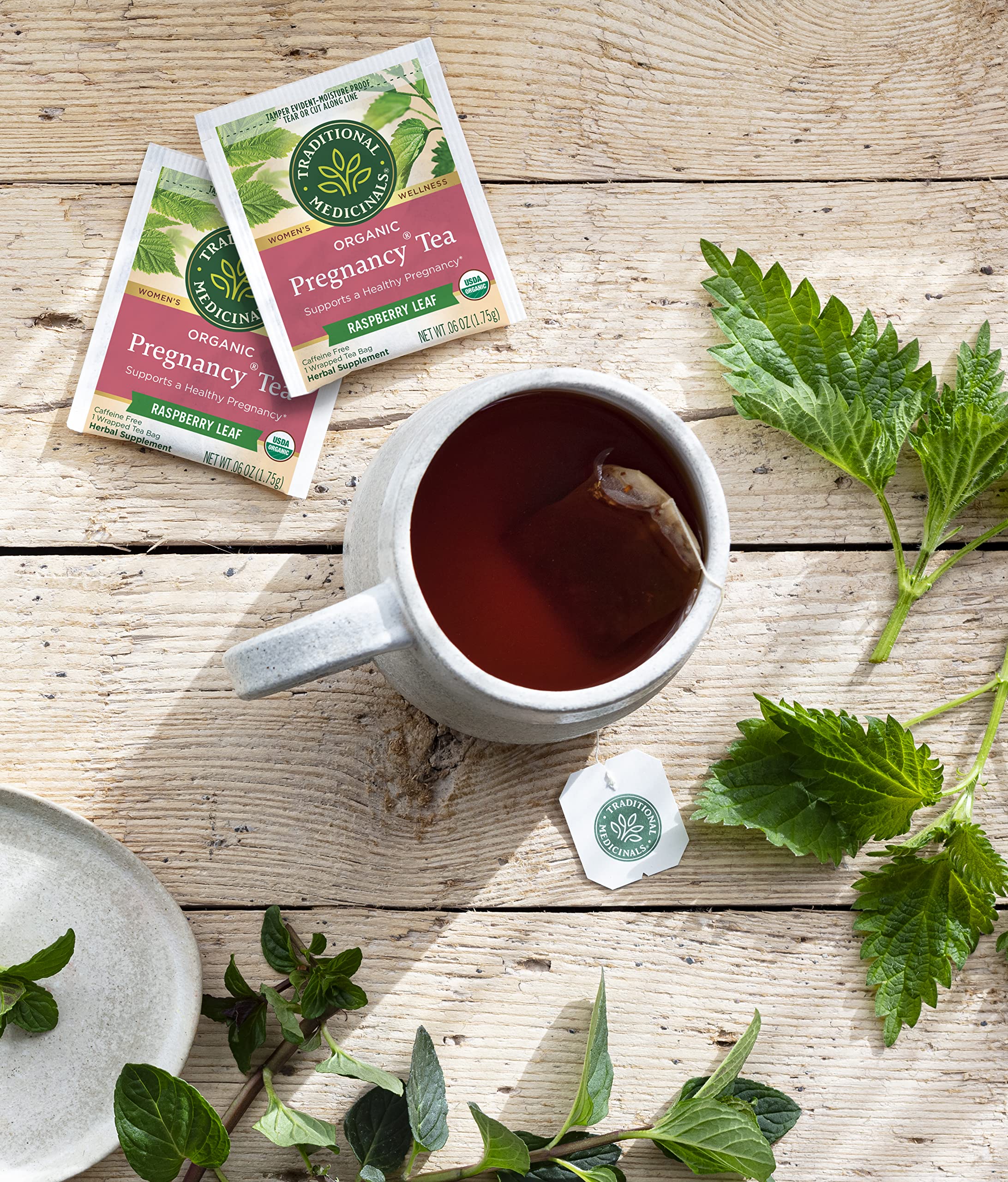 TRADITIONAL MEDICINALS HERB TEA,OG1,PREGNANCY, 16 BAG - Image 6